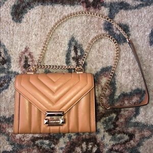 Michael Kors Whitney Convertible Leather Shoulder Bag